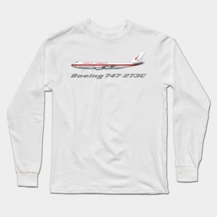 World Airways 747-273C Tee Shirt Version Long Sleeve T-Shirt